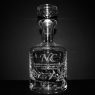 Engraved Beveled Blade Decanter with custom text - groomsman gift