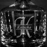 Engraved Taylor Decanter Closeup