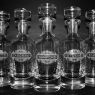 engraved wellington whiskey decanters - groomsmen gift