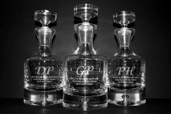 personalized whiskey decanter personalized whiskey decanter