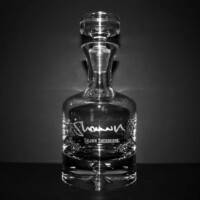 engraved taylor whiskey decanter with personalized signature and name