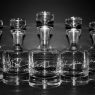 personalized taylor whiskey decanters with engraved groomsmen signatures