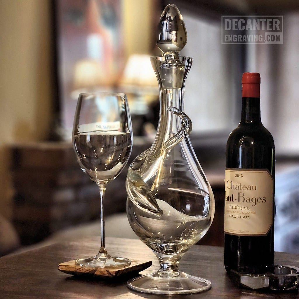 wine decanter glorious blank empty | DecanterEngraving.com